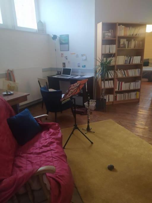 Chambre Dans Appartement De Caractere Dole Exteriér fotografie
